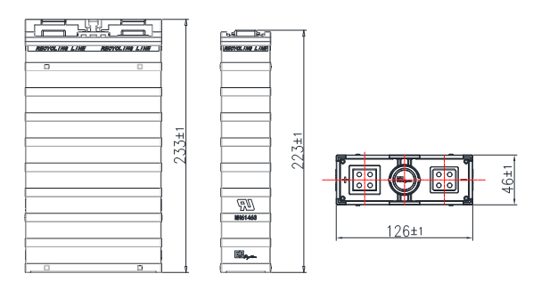 Busbar Connector 48v 100ah Lifep04 Battery 2 Years Warranty 2