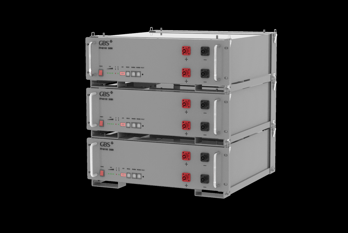 LiFePO4 Lithium Ion Battery Pack 48V 51.2V 50Ah 100ah For Household Energy Storage