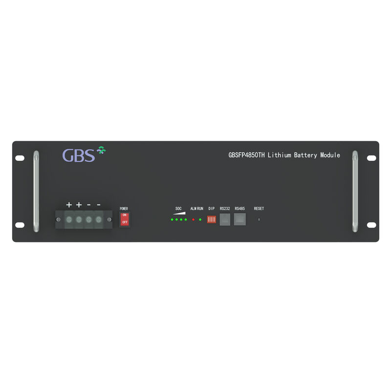 Solar Power System Split Rack-Mounted Lithium Ion Battery 51.2V 50Ah ...