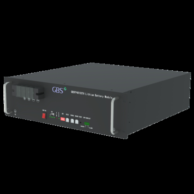 good price 3U Cabnet Rechargeable Lifepo4 Battery Module 48V100Ah(15S) For Telecommunication online