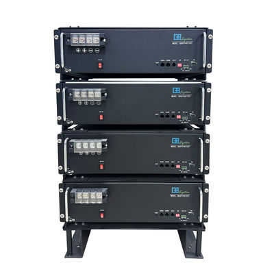 good price 5KWh Stackable LiFePO4 battery packs 51.21V 100Ah lithium battery for household energy storage online