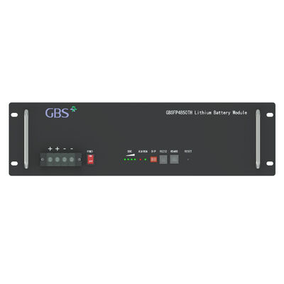 good price Solar Power System Split Rack-Mounted Lithium Ion Battery 51.2V 50Ah LiFePO4 RS485 Communication Battery Pack online