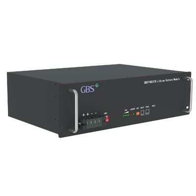good price GBS Communication Split LiFePO4 48V 50AH Rack-Mounted Lithium-Ion Battery RS485/RS232 3000 Cycles IP54 Protection Solar Energy online