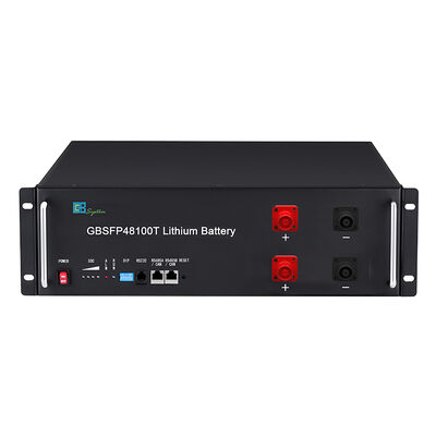 good price 51.2V 5kWh LiFePO4 Split Rack-Mounted Lithium Battery for Home Solar Systems with CAN Communication and BMS online