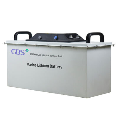 good price GBS 48V CE Approved 100Ah Marine Lithium Lifepo4 Battery Pack with BMS 3000 Cycles -20~65 Operating Temp GBSFP48100C 5KW online
