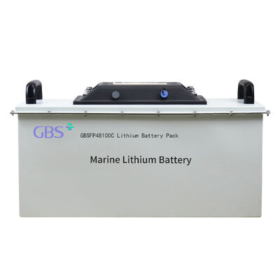 good price GBS Lifepo4 100Ah 48V Lithium Ion Battery LFP for Marine Boat Solar System with 3000 Cycles online