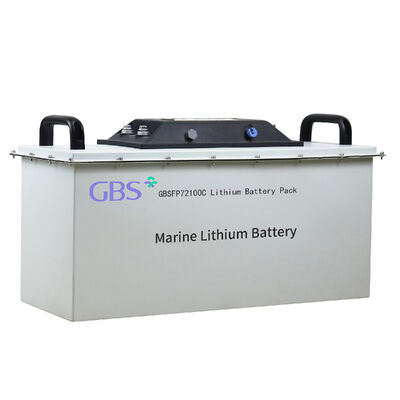 good price GBS GBSFP72100C Deep Cycle 76.8V 100Ah LiFePO4 Lithium Battery BMS 3000 Cycles Marine Use -20C 65C Operating Temp 7.68KW Max online