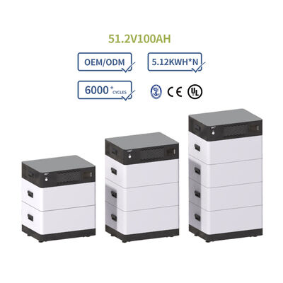 good price 10KWh 15KWh 20KWh 51.2V 100Ah 200Ah 300Ah  Stacking AC Power System LifePO4 Lithium Batteries for Household Energy Storage online