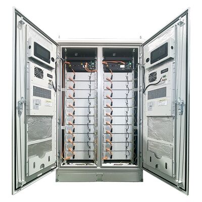 Qualità Sistema di accumulo solare domestico All-In-One da 100 kWh LiFePO4 512V 100AH Inverter 100KW Ibrido Grid CAN da terra 6000 cicli Fabbrica